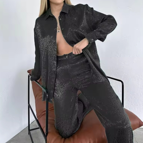 Elegant Loose Straight Pants Outfits - Picture 4 of 7